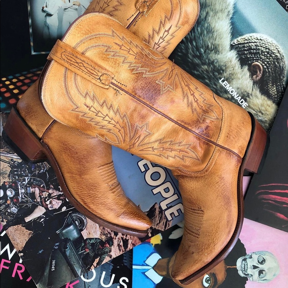 Vintage Lucchese Cowboy Boots
